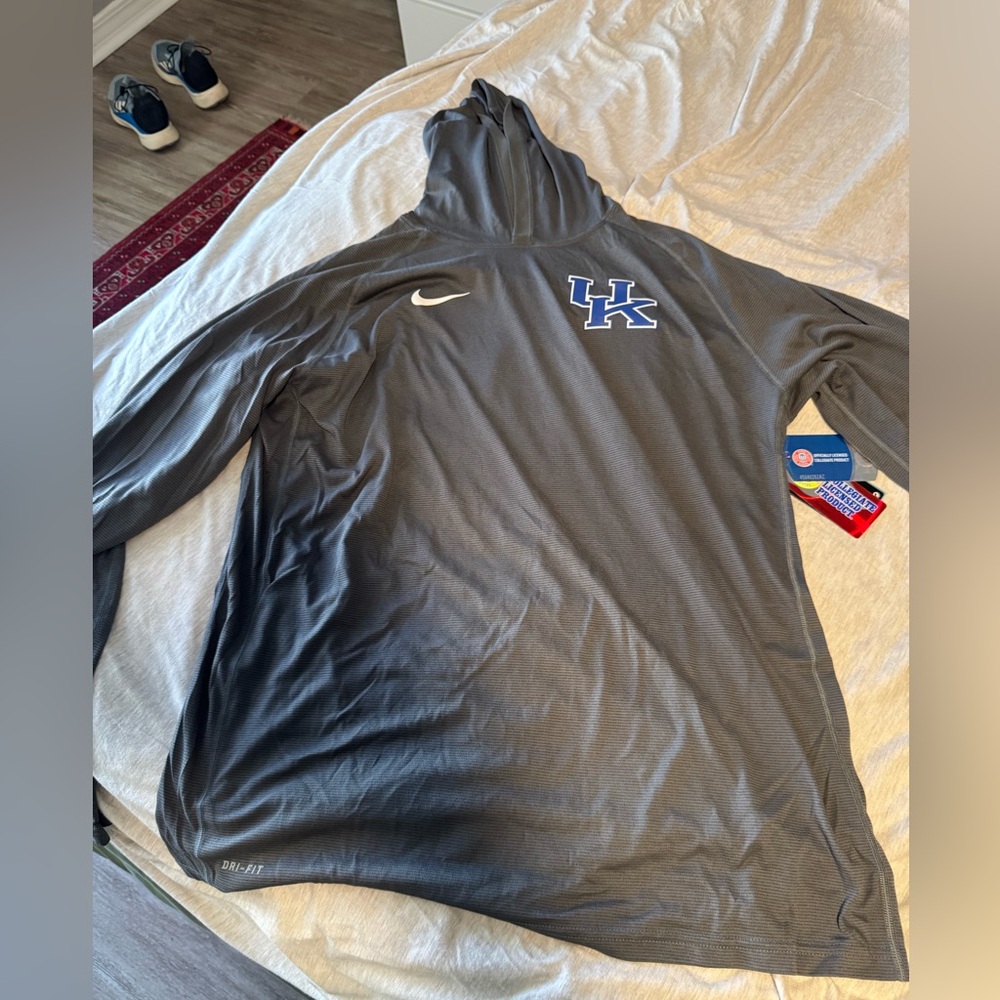 Nike Charcoal Long Sleeve Top